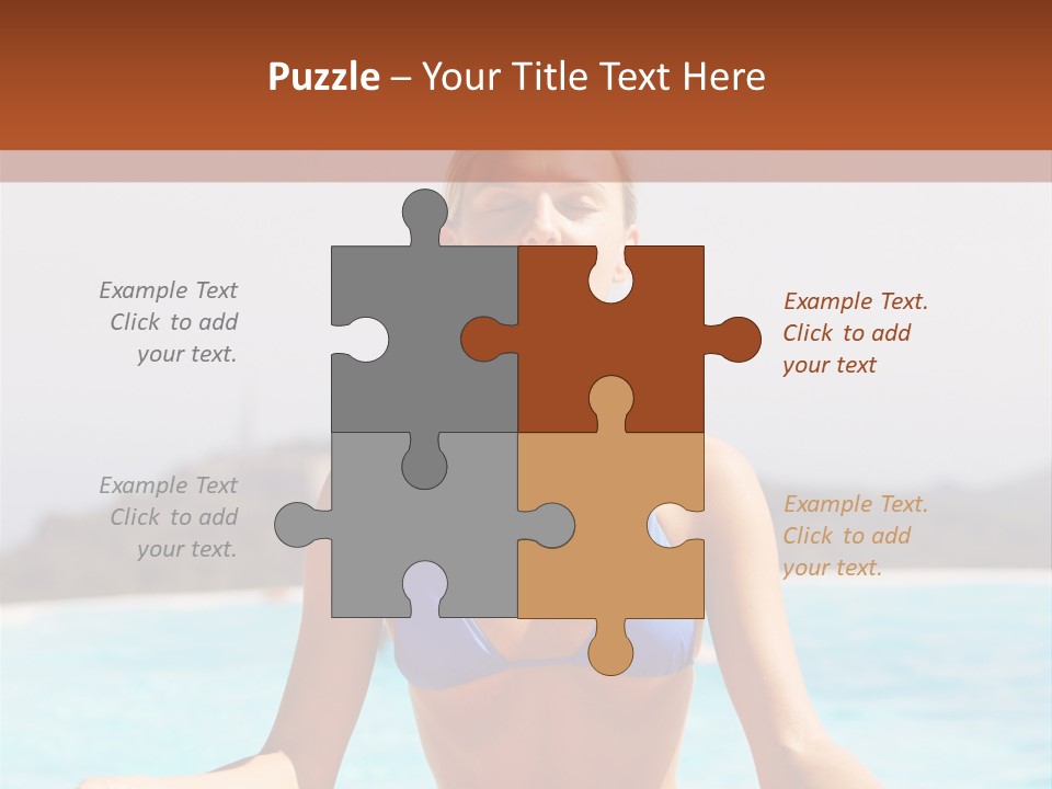 Trainer Stretch Seaside PowerPoint Template