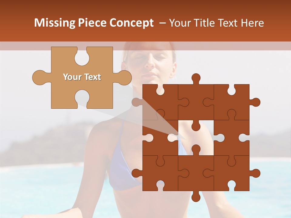 Trainer Stretch Seaside PowerPoint Template