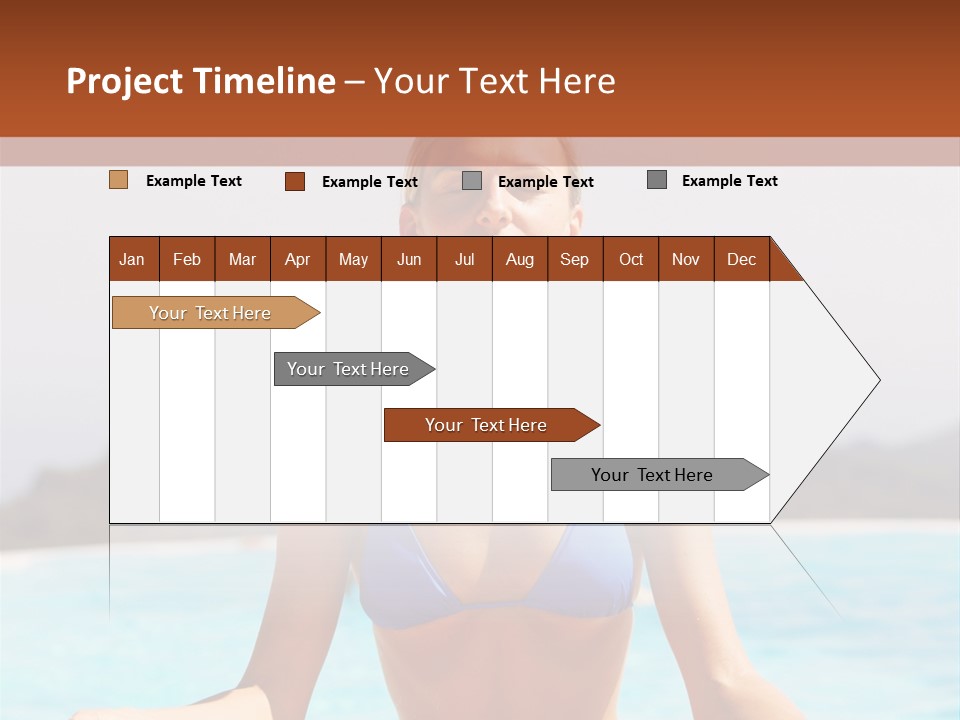 Trainer Stretch Seaside PowerPoint Template