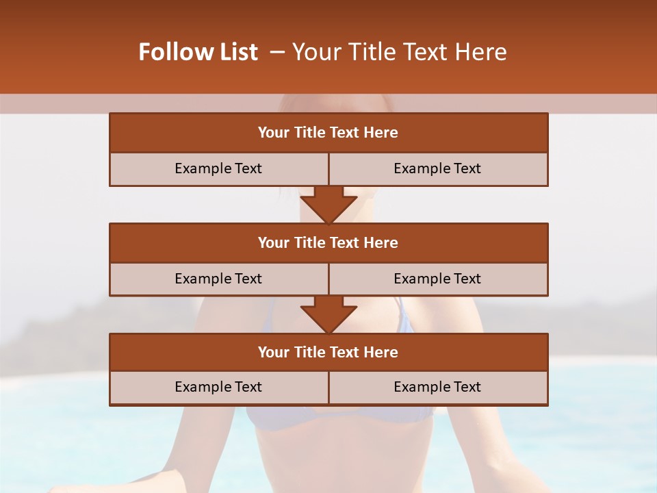 Trainer Stretch Seaside PowerPoint Template