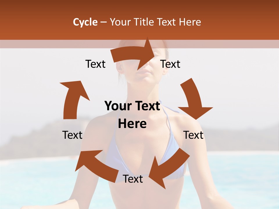 Trainer Stretch Seaside PowerPoint Template