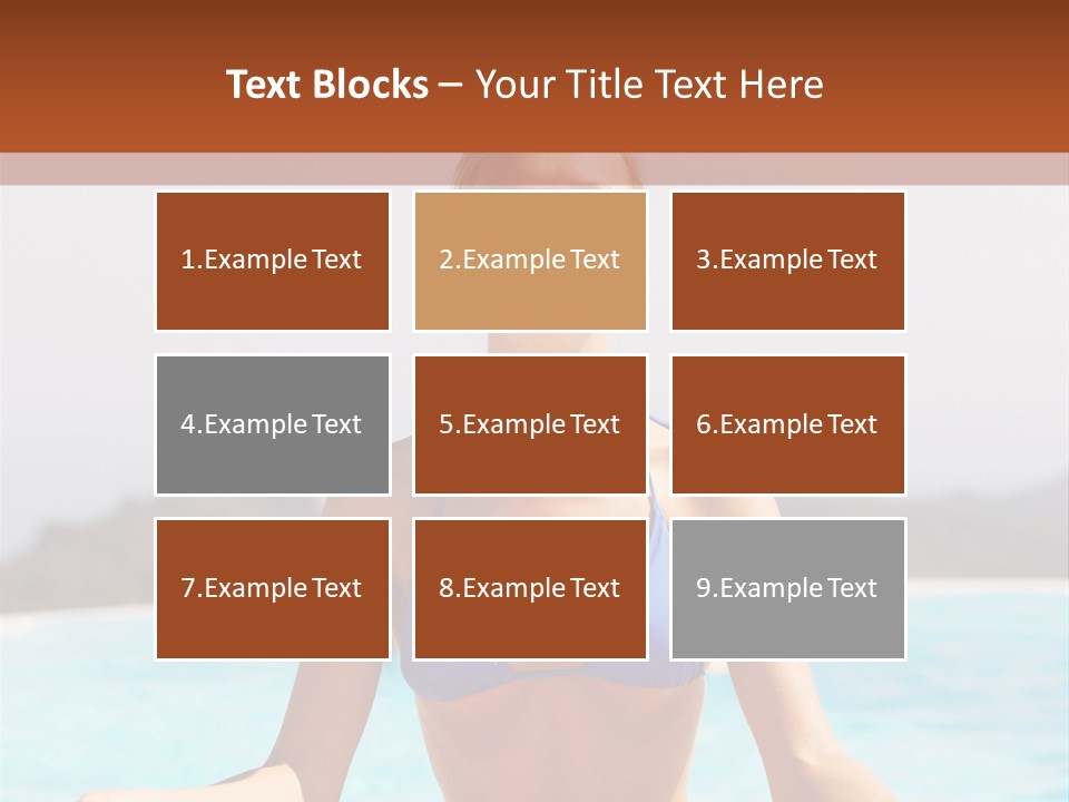 Trainer Stretch Seaside PowerPoint Template