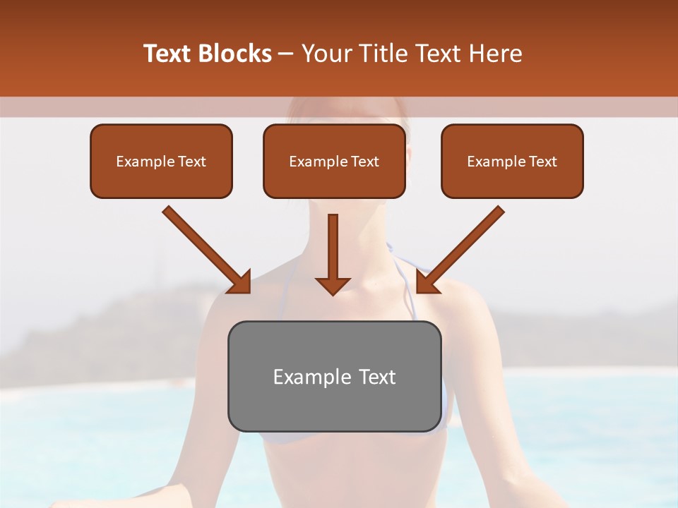 Trainer Stretch Seaside PowerPoint Template