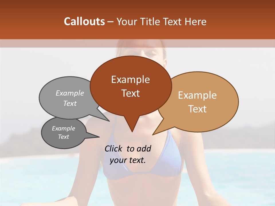 Trainer Stretch Seaside PowerPoint Template