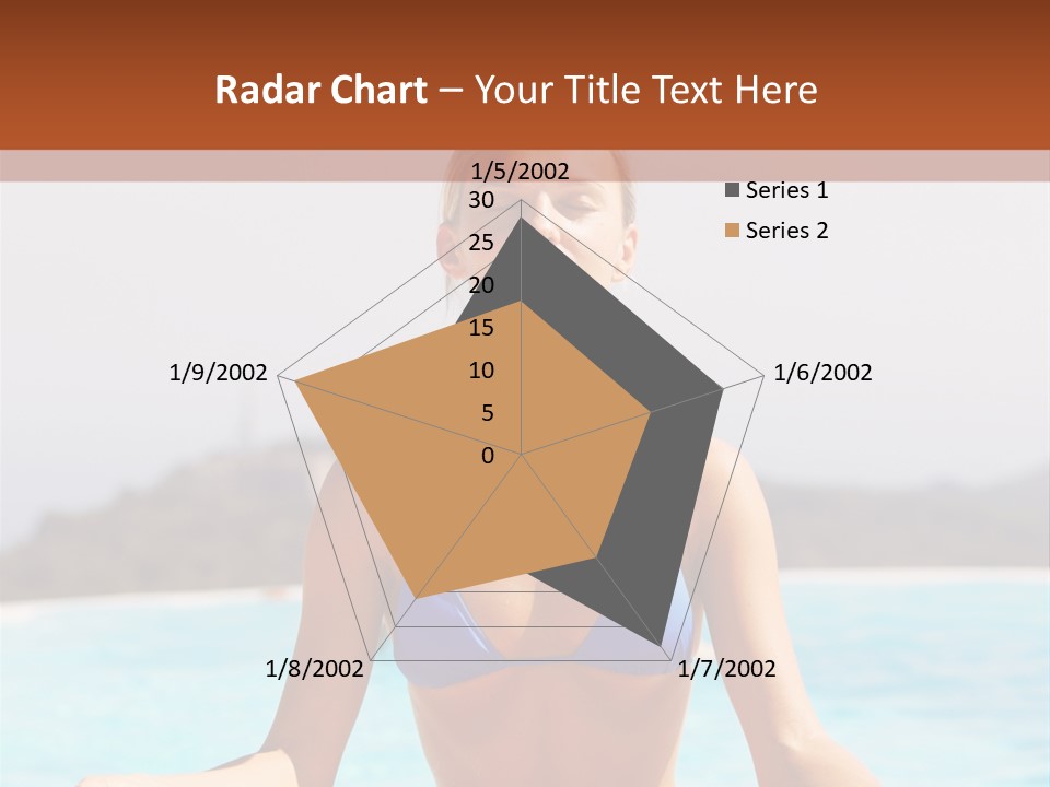 Trainer Stretch Seaside PowerPoint Template