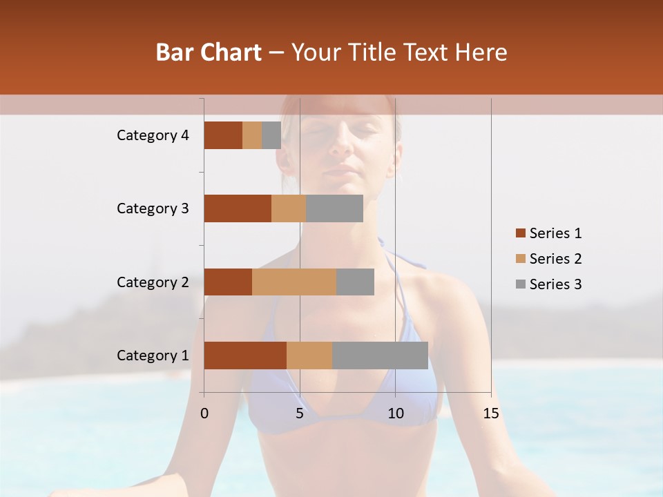 Trainer Stretch Seaside PowerPoint Template