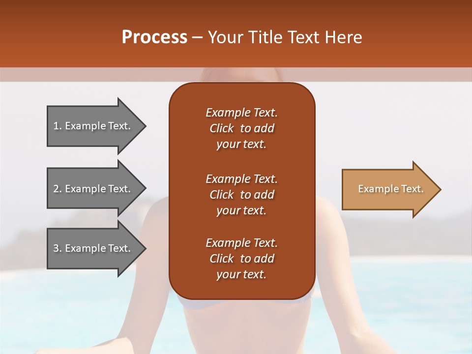 Trainer Stretch Seaside PowerPoint Template