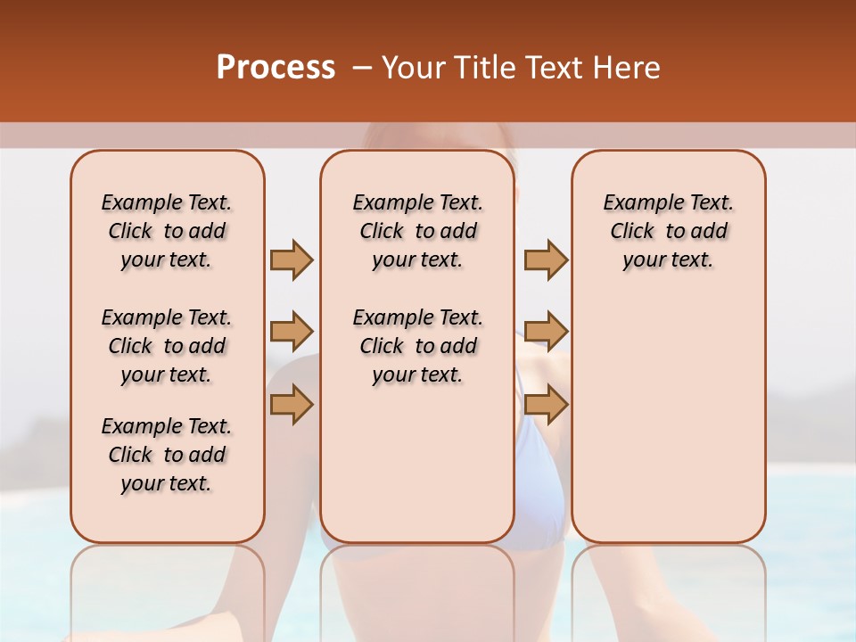 Trainer Stretch Seaside PowerPoint Template