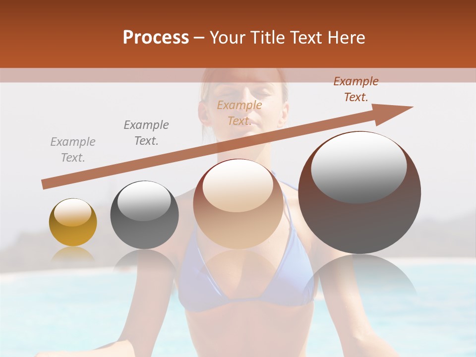 Trainer Stretch Seaside PowerPoint Template