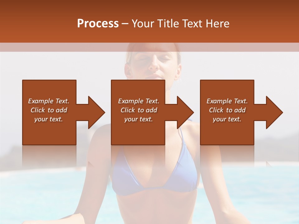 Trainer Stretch Seaside PowerPoint Template