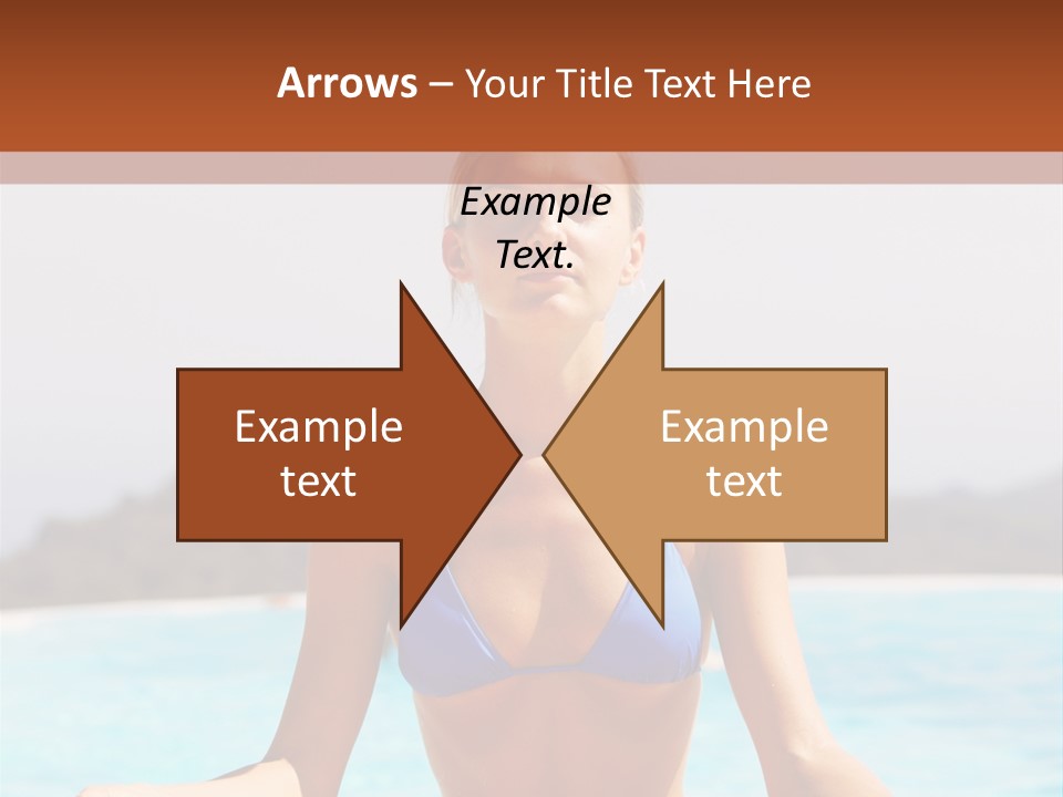 Trainer Stretch Seaside PowerPoint Template