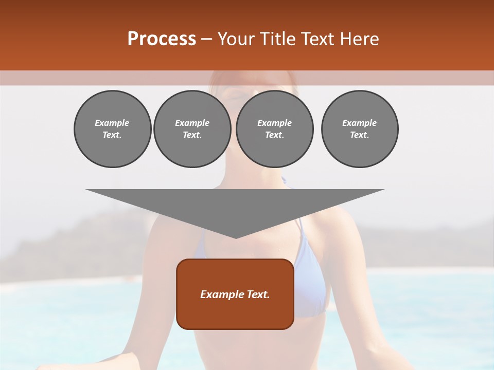 Trainer Stretch Seaside PowerPoint Template