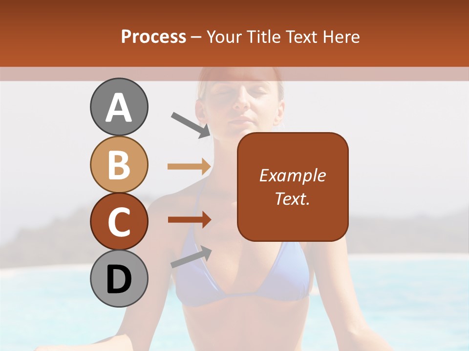 Trainer Stretch Seaside PowerPoint Template