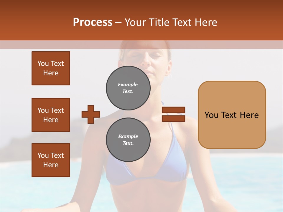 Trainer Stretch Seaside PowerPoint Template