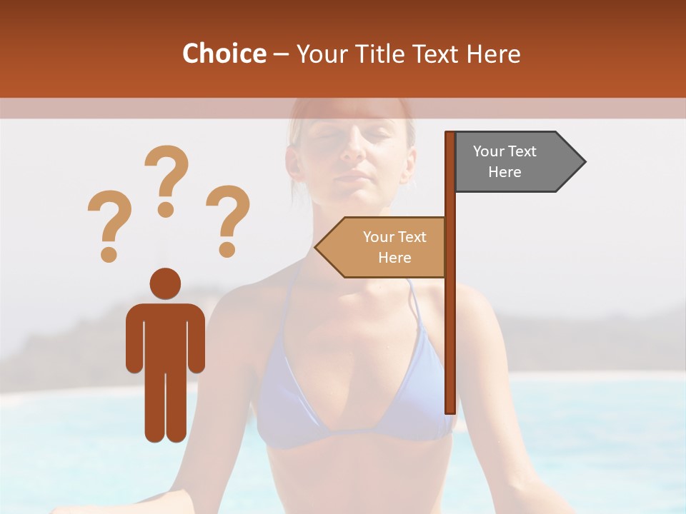Trainer Stretch Seaside PowerPoint Template
