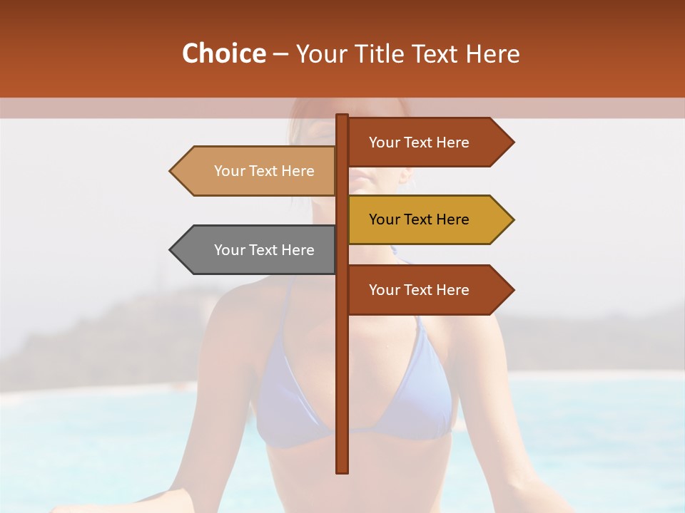 Trainer Stretch Seaside PowerPoint Template