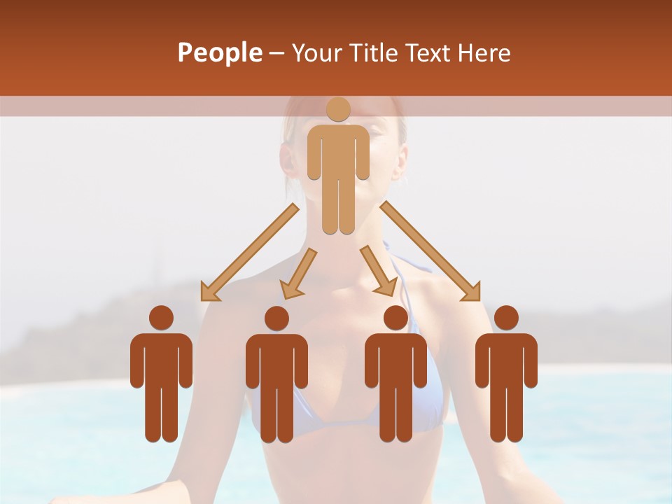 Trainer Stretch Seaside PowerPoint Template