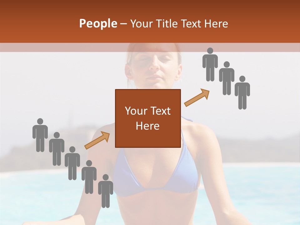 Trainer Stretch Seaside PowerPoint Template