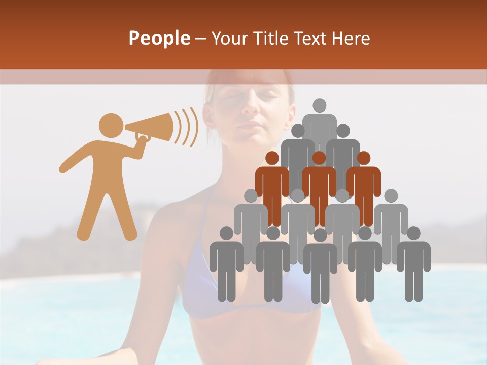 Trainer Stretch Seaside PowerPoint Template