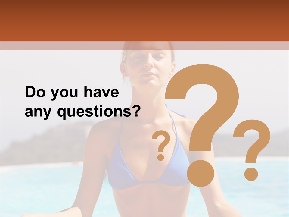 Trainer Stretch Seaside PowerPoint Template