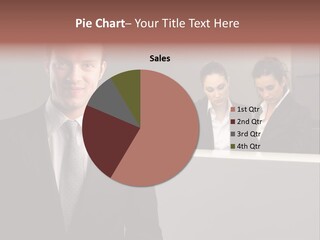 Smiling Success Man PowerPoint Template