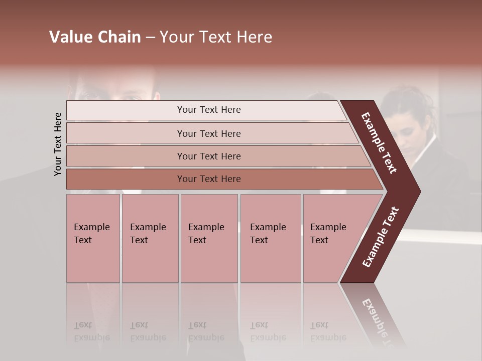 Smiling Success Man PowerPoint Template
