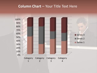 Smiling Success Man PowerPoint Template