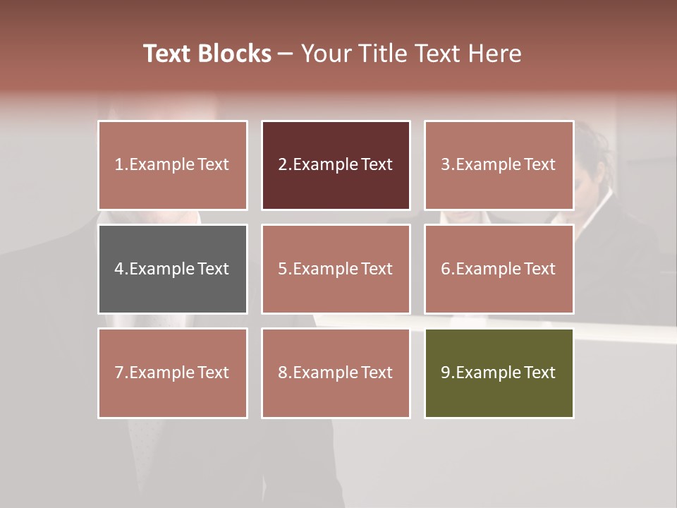 Smiling Success Man PowerPoint Template