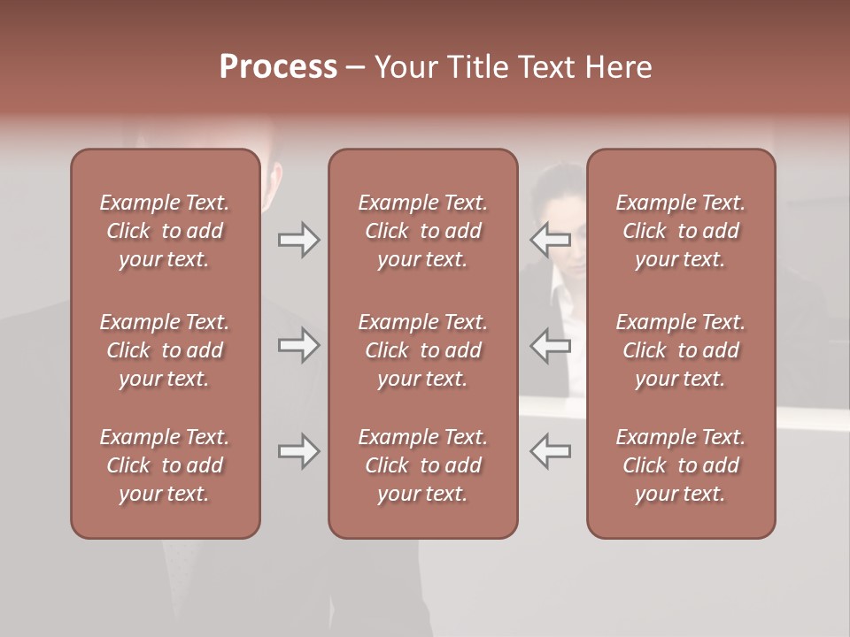 Smiling Success Man PowerPoint Template