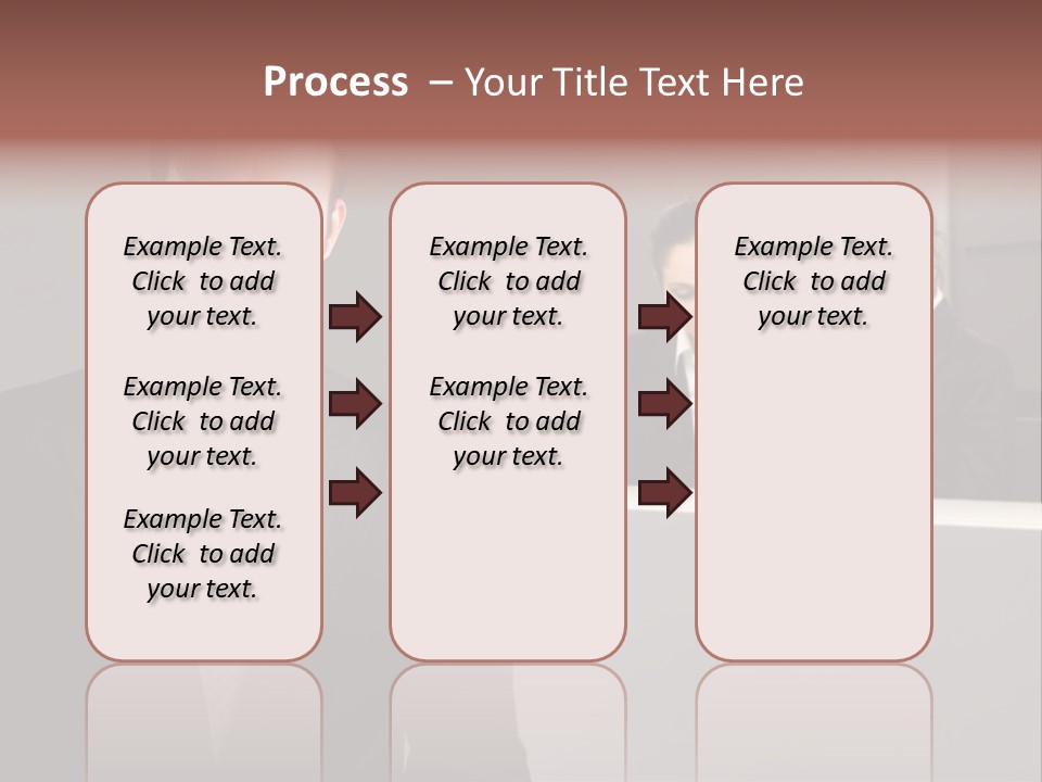 Smiling Success Man PowerPoint Template