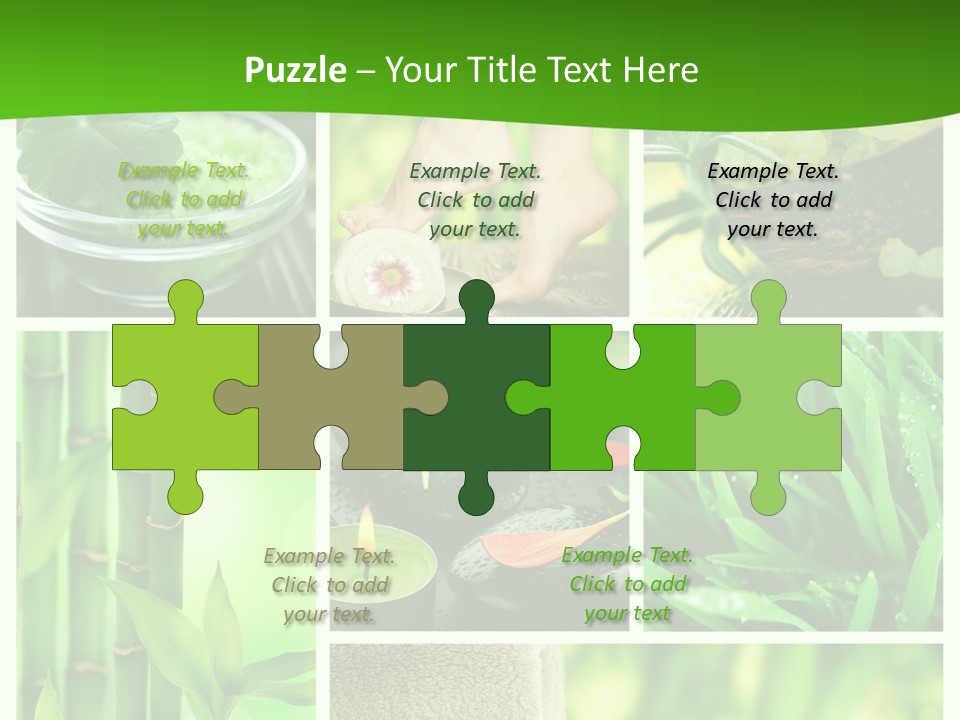 Bamboo Medical Legs PowerPoint Template