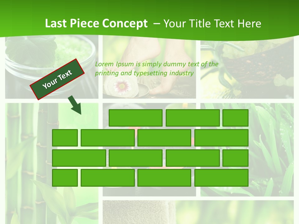 Bamboo Medical Legs PowerPoint Template