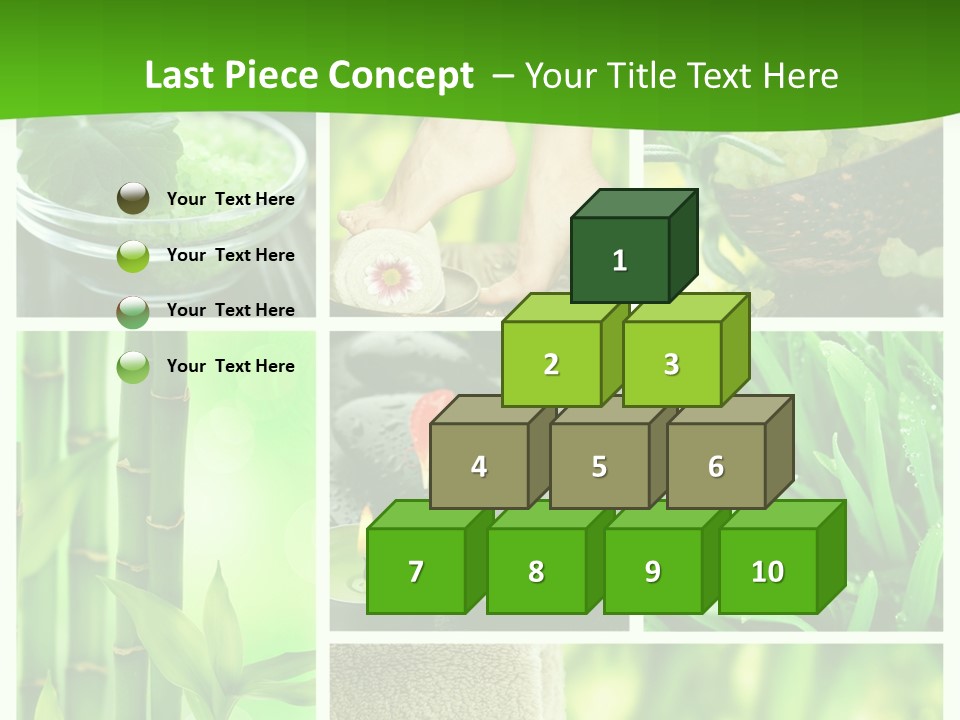 Bamboo Medical Legs PowerPoint Template