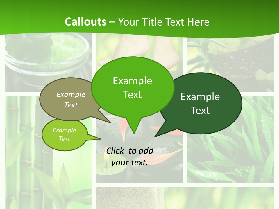 Bamboo Medical Legs PowerPoint Template