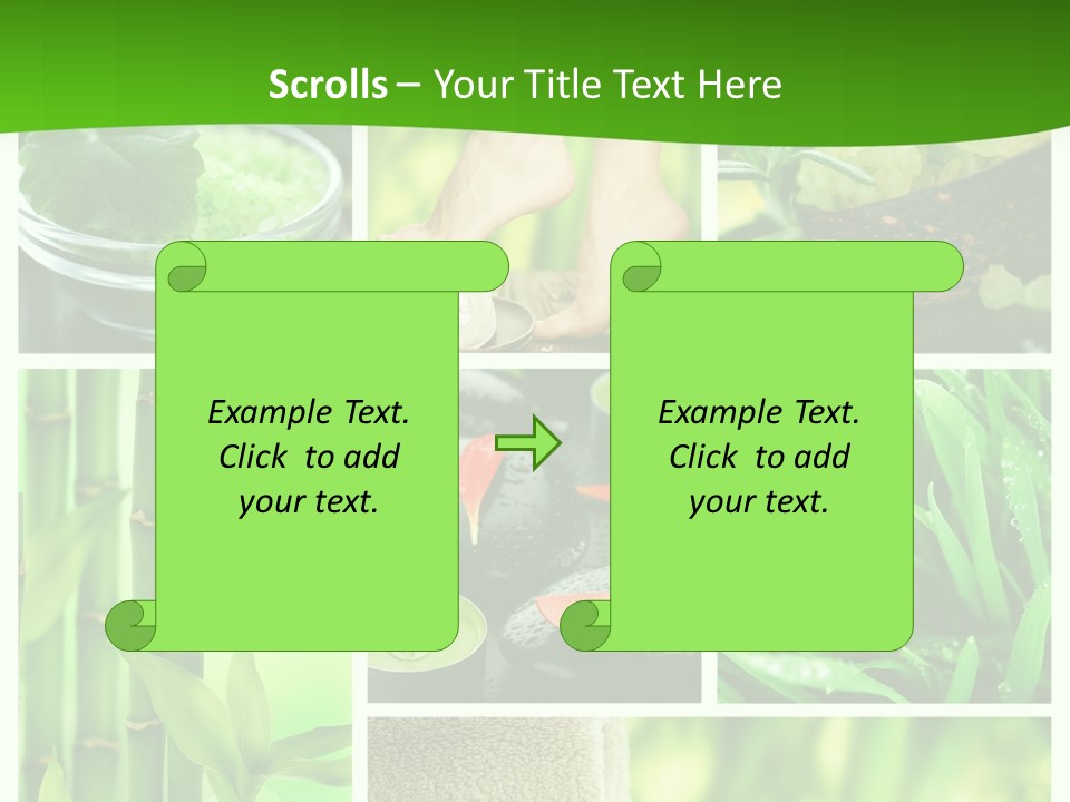 Bamboo Medical Legs PowerPoint Template