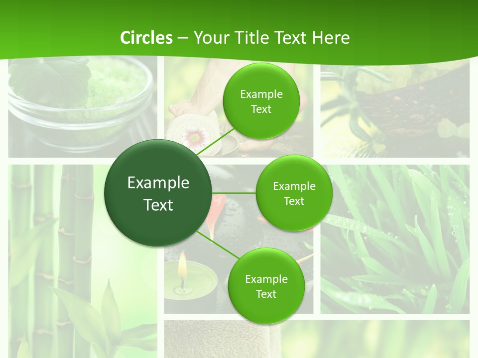 Bamboo Medical Legs PowerPoint Template