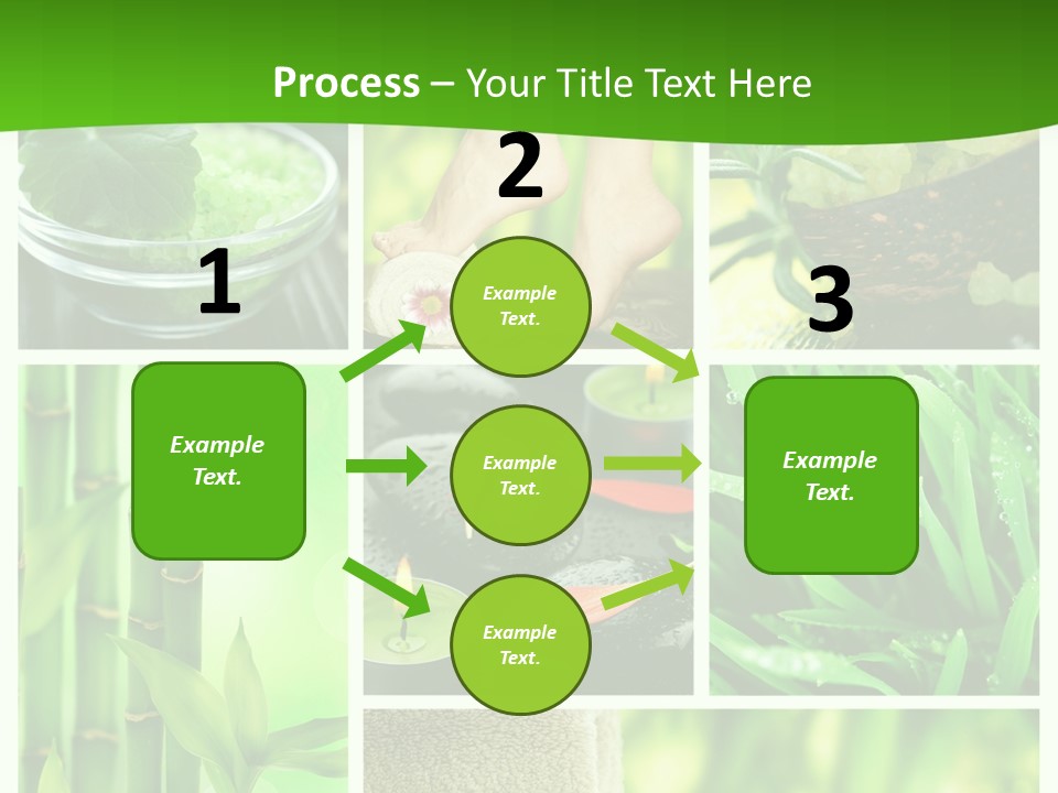 Bamboo Medical Legs PowerPoint Template