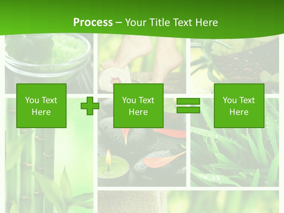 Bamboo Medical Legs PowerPoint Template