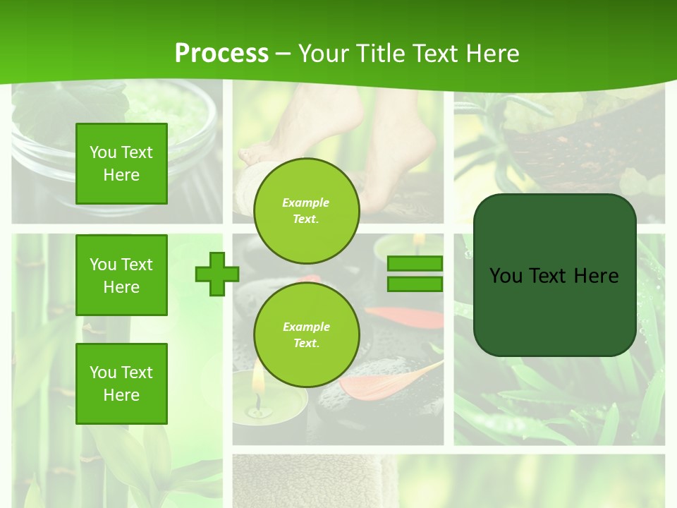 Bamboo Medical Legs PowerPoint Template