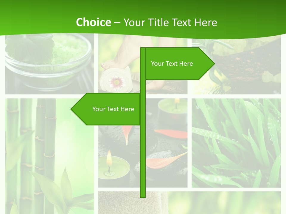 Bamboo Medical Legs PowerPoint Template