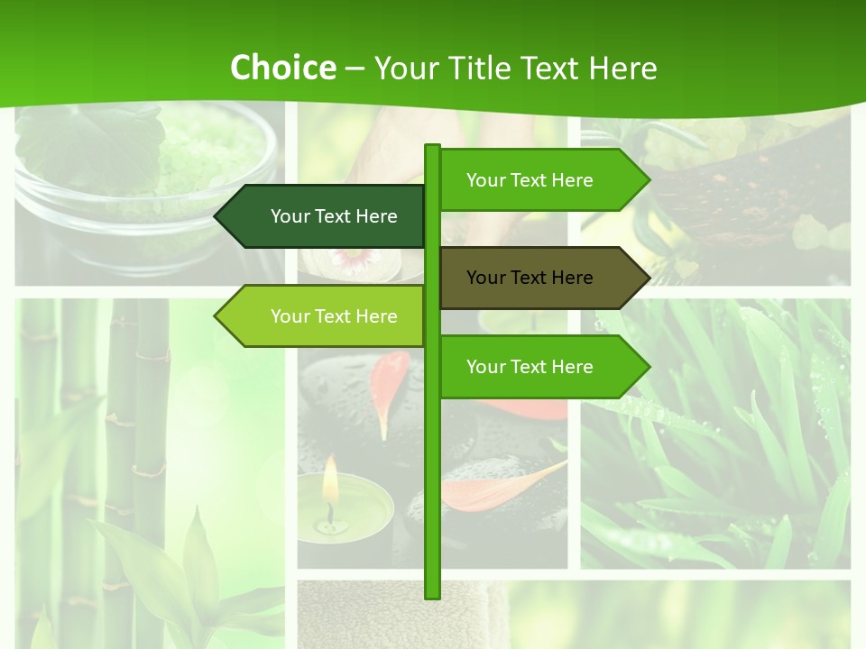 Bamboo Medical Legs PowerPoint Template