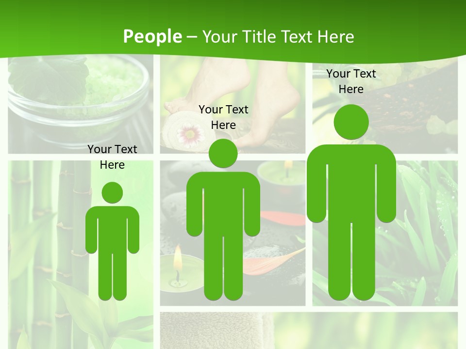 Bamboo Medical Legs PowerPoint Template