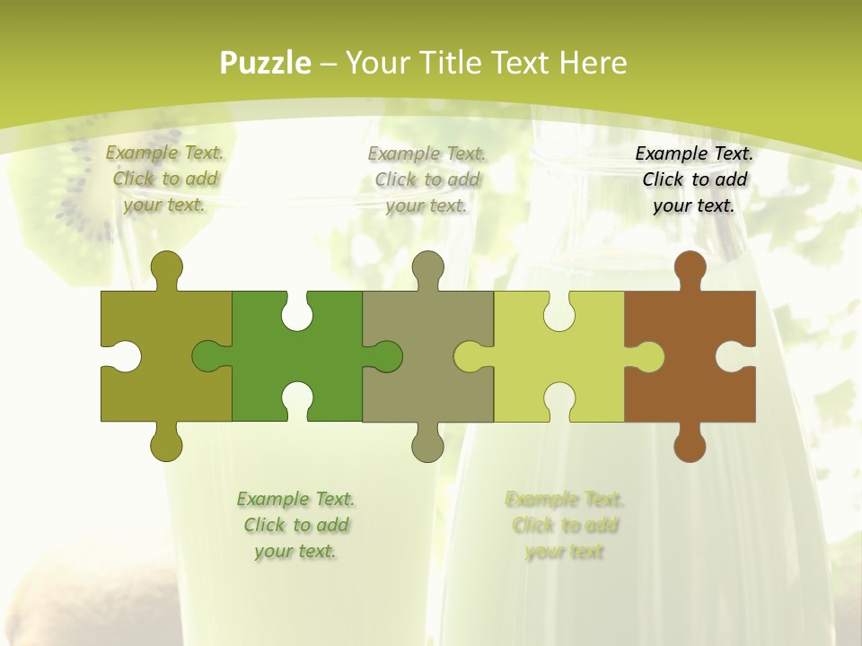 Drink Tropical Healthy PowerPoint Template