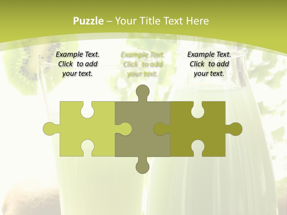 Drink Tropical Healthy PowerPoint Template