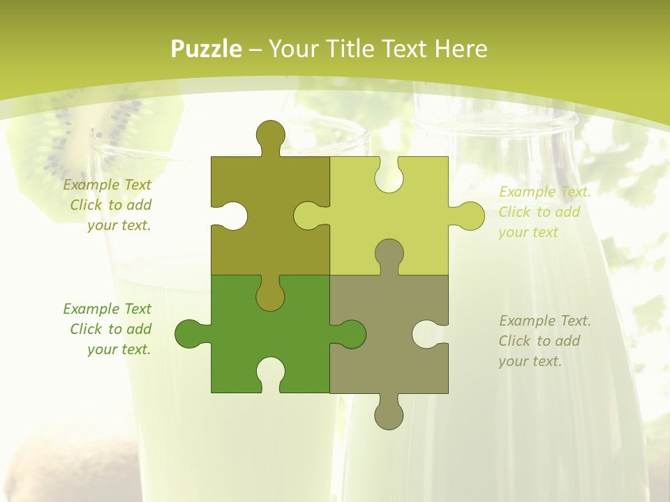 Drink Tropical Healthy PowerPoint Template