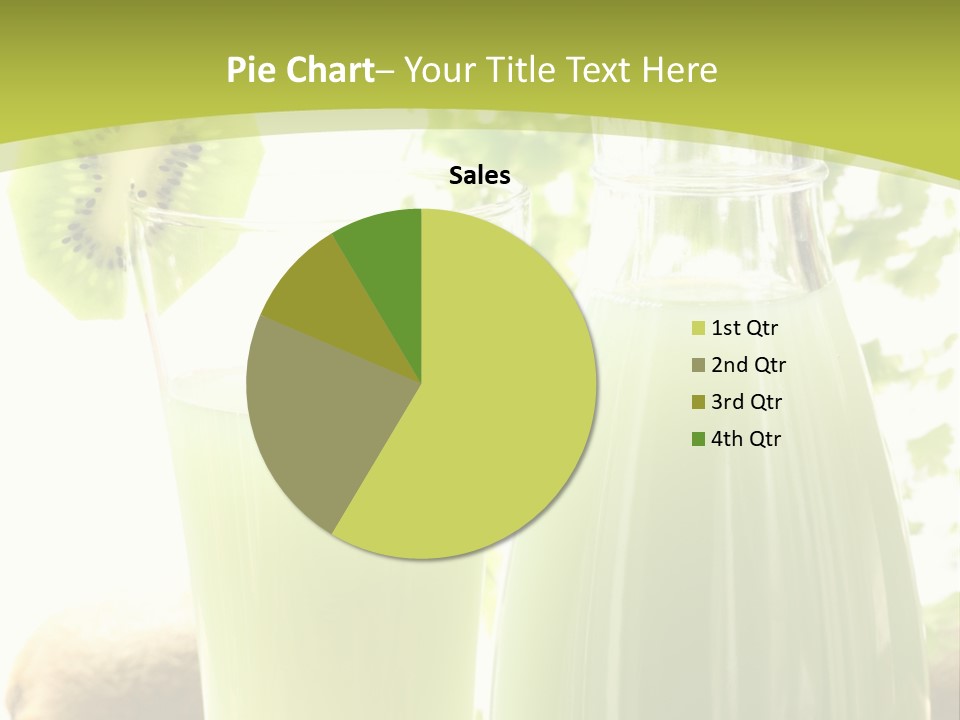 Drink Tropical Healthy PowerPoint Template
