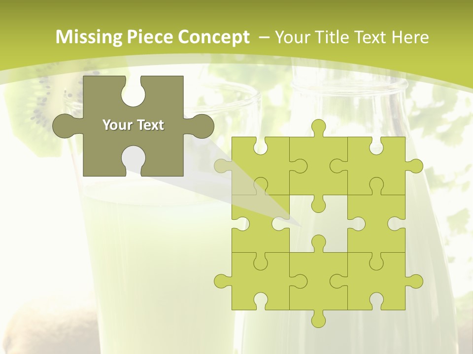 Drink Tropical Healthy PowerPoint Template