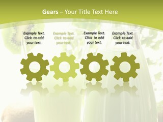 Drink Tropical Healthy PowerPoint Template