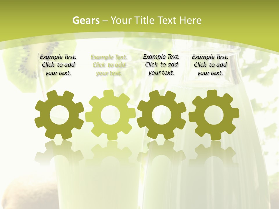 Drink Tropical Healthy PowerPoint Template