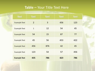 Drink Tropical Healthy PowerPoint Template